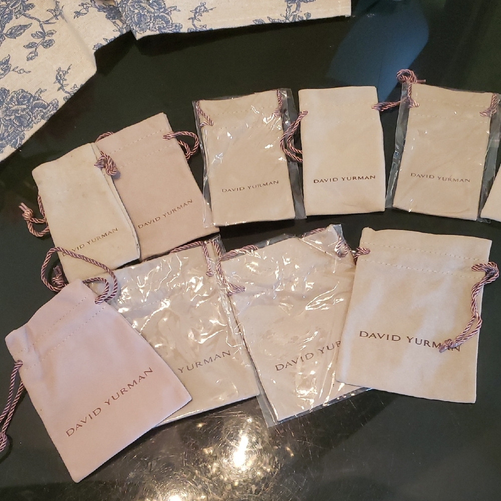 David Yurman Soft Beige Pouch Collection